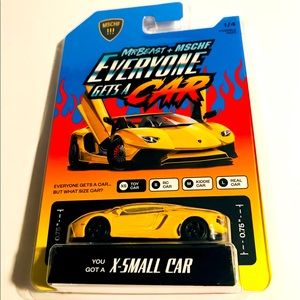 Mr. Beast x MSCHF "Everyone Gets A Car" - X-Small Car Lamborghini New
